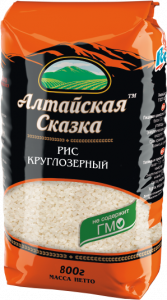 Рис круглозёрный шлиф 1/с "Алтайская Сказка"  (0,8*12)