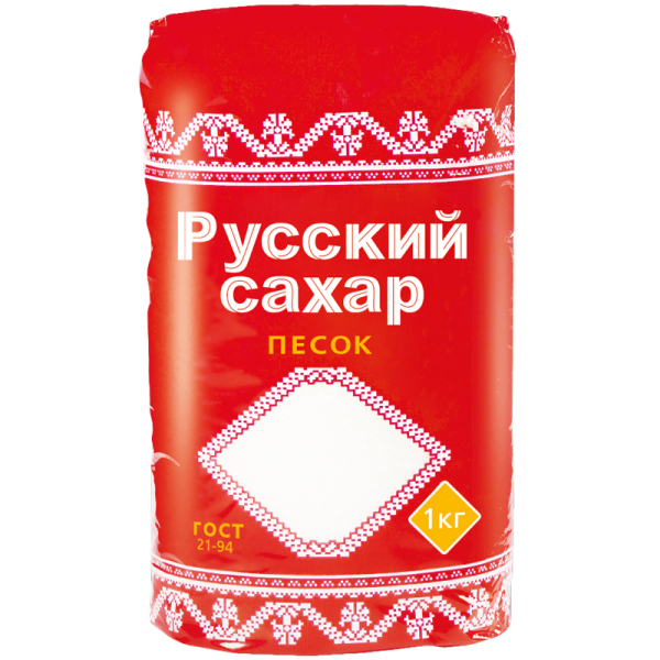 Сахар песок "Русский сахар" п/пакет 1/12,