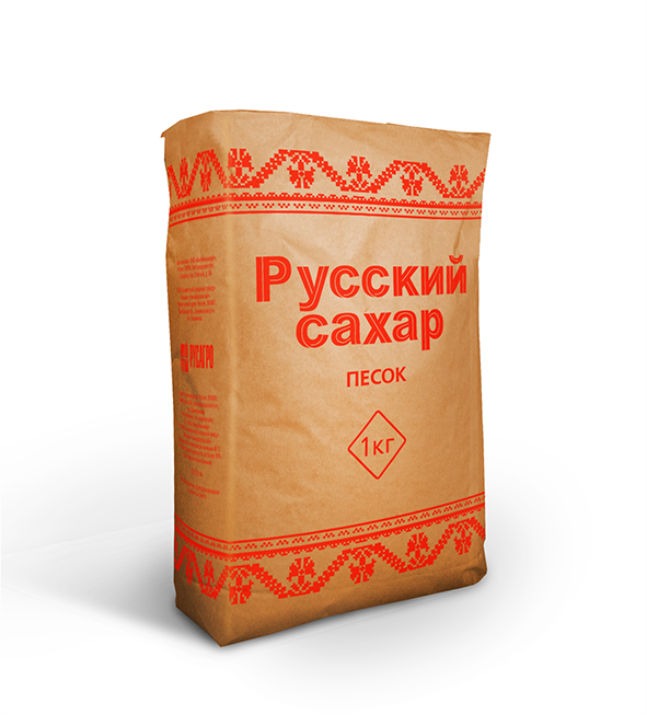 Сахар песок "Русский сахар" бум/пакет 1/10